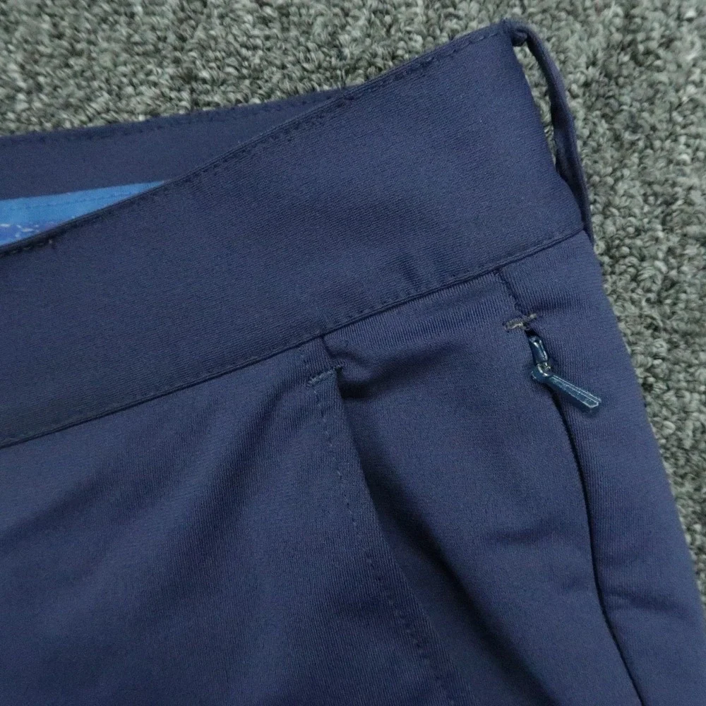 Twillory Pants Mens 34x32 Blue Tailored Fit Performance Stretch Trouser Chino *